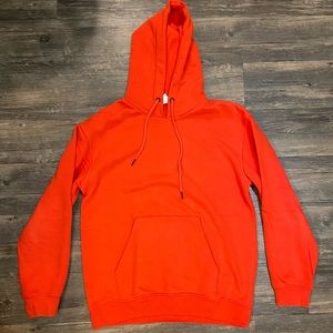 Zara hoodie red in size S.